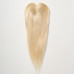 Peruca partiala cu breton Blond Luminos